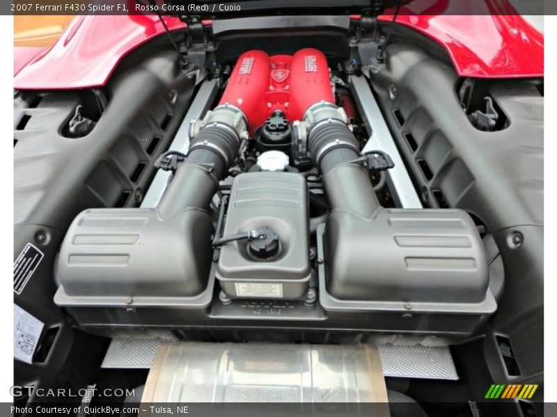 Rosso Corsa (Red) / Cuoio 2007 Ferrari F430 Spider F1