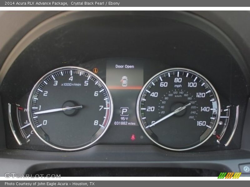 Crystal Black Pearl / Ebony 2014 Acura RLX Advance Package