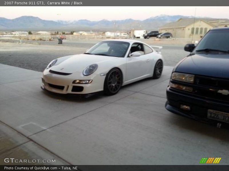 Carrara White / Black 2007 Porsche 911 GT3