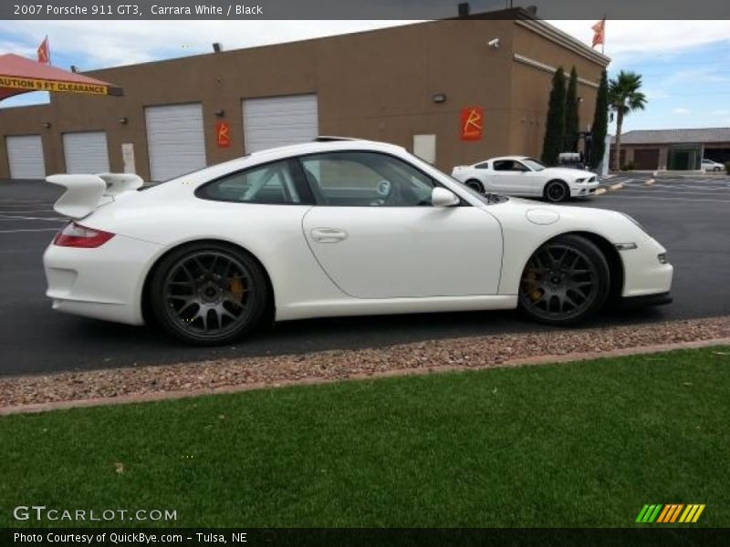 Carrara White / Black 2007 Porsche 911 GT3