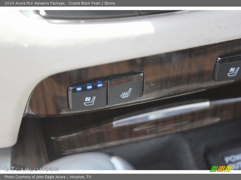 Crystal Black Pearl / Ebony 2014 Acura RLX Advance Package