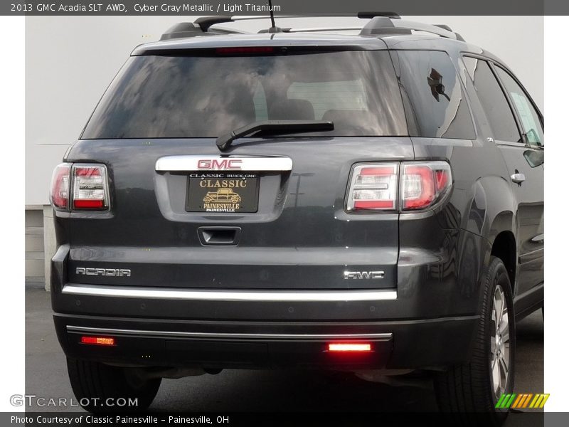 Cyber Gray Metallic / Light Titanium 2013 GMC Acadia SLT AWD