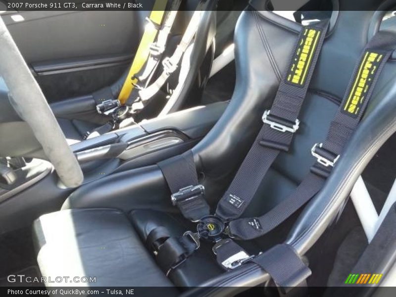 Carrara White / Black 2007 Porsche 911 GT3
