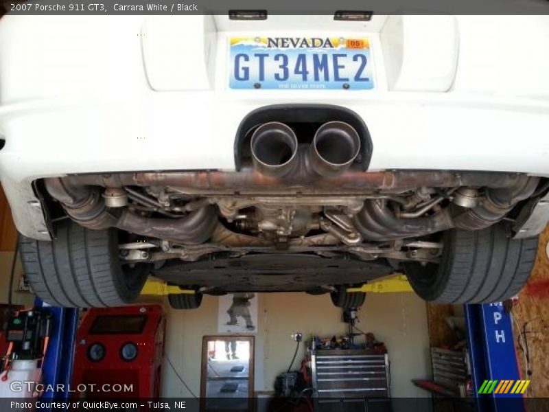 Carrara White / Black 2007 Porsche 911 GT3