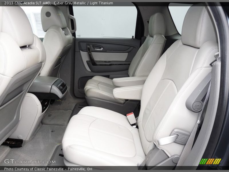 Cyber Gray Metallic / Light Titanium 2013 GMC Acadia SLT AWD