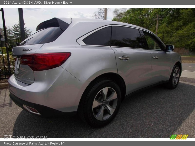 Silver Moon / Ebony 2014 Acura MDX SH-AWD