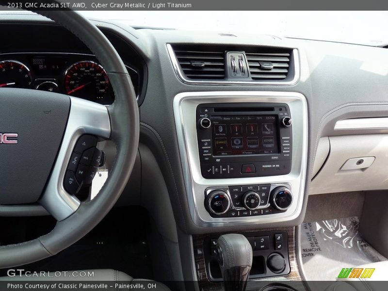 Cyber Gray Metallic / Light Titanium 2013 GMC Acadia SLT AWD