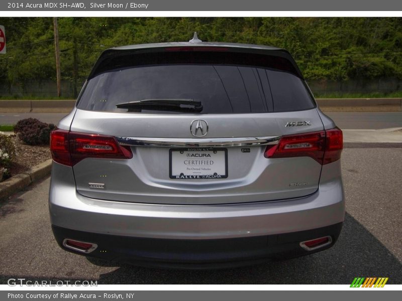 Silver Moon / Ebony 2014 Acura MDX SH-AWD