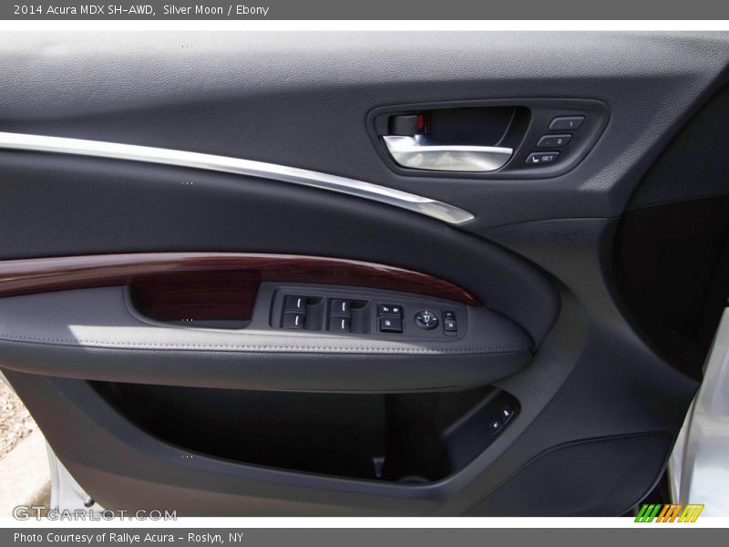 Silver Moon / Ebony 2014 Acura MDX SH-AWD