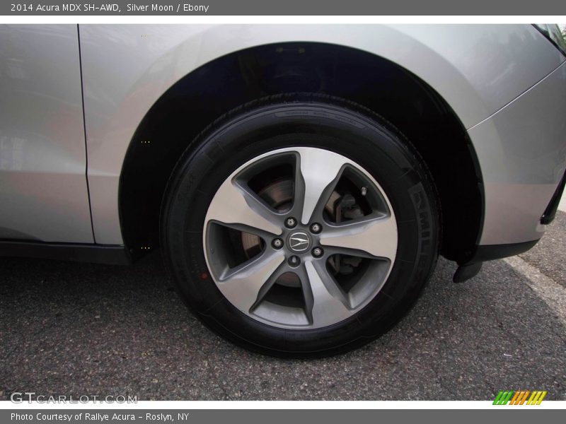 Silver Moon / Ebony 2014 Acura MDX SH-AWD