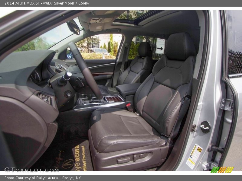 Silver Moon / Ebony 2014 Acura MDX SH-AWD