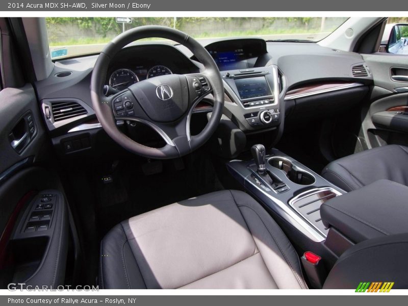 Silver Moon / Ebony 2014 Acura MDX SH-AWD