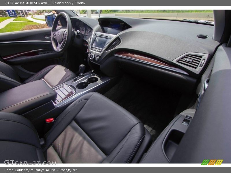 Silver Moon / Ebony 2014 Acura MDX SH-AWD