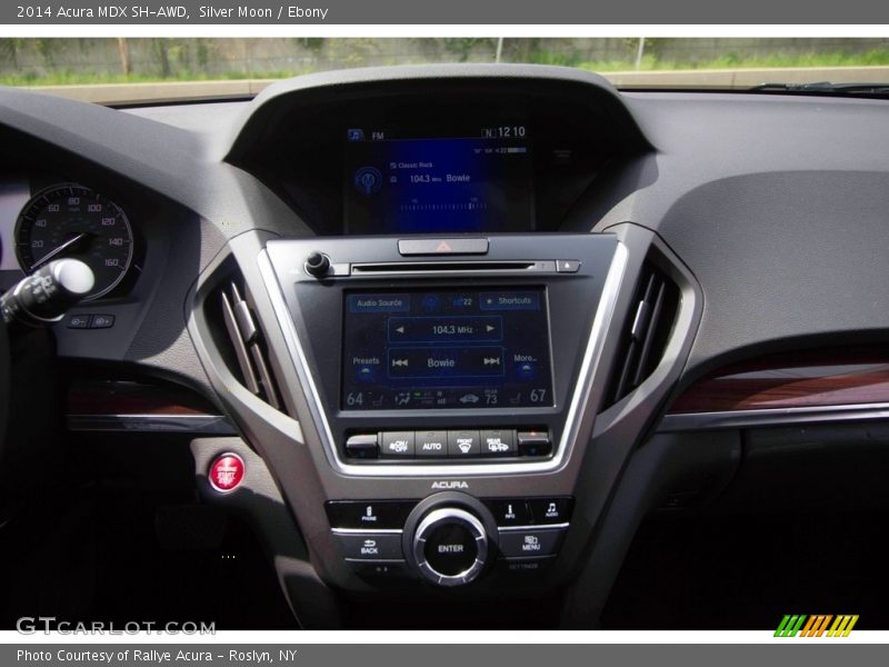 Silver Moon / Ebony 2014 Acura MDX SH-AWD
