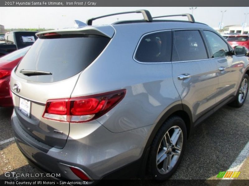 Iron Frost / Gray 2017 Hyundai Santa Fe Ultimate
