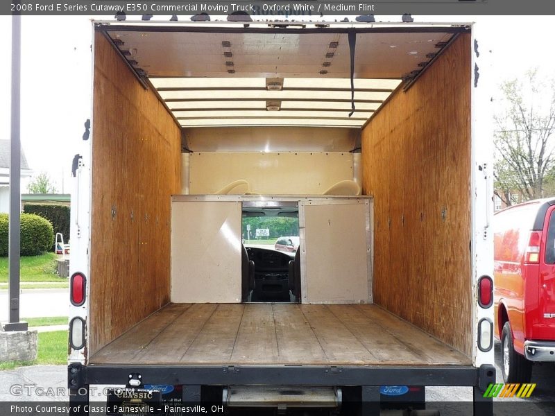 Oxford White / Medium Flint 2008 Ford E Series Cutaway E350 Commercial Moving Truck