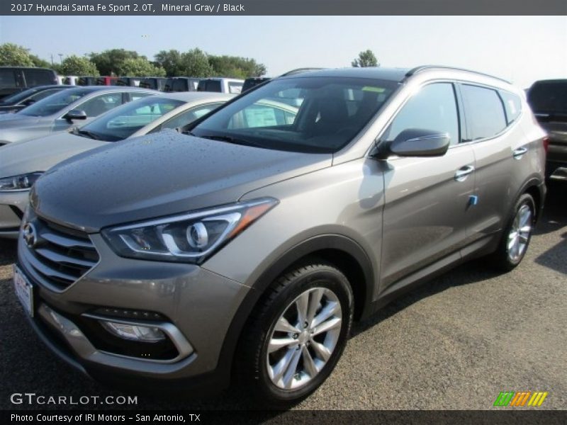 Mineral Gray / Black 2017 Hyundai Santa Fe Sport 2.0T