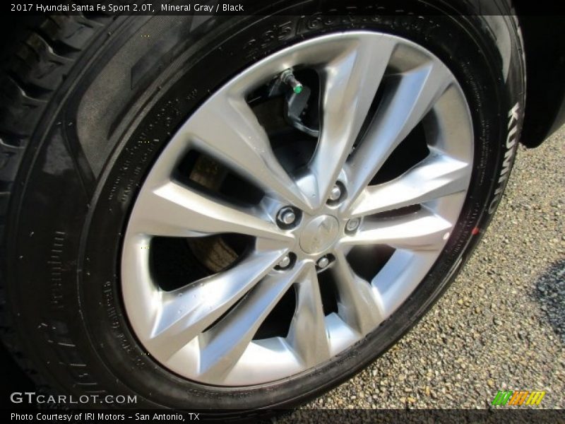 Mineral Gray / Black 2017 Hyundai Santa Fe Sport 2.0T