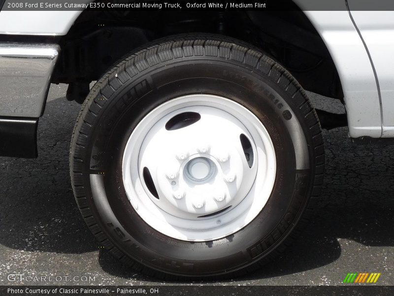 Oxford White / Medium Flint 2008 Ford E Series Cutaway E350 Commercial Moving Truck