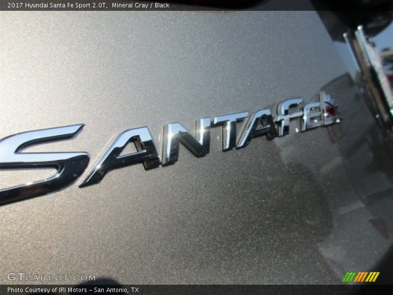 Mineral Gray / Black 2017 Hyundai Santa Fe Sport 2.0T