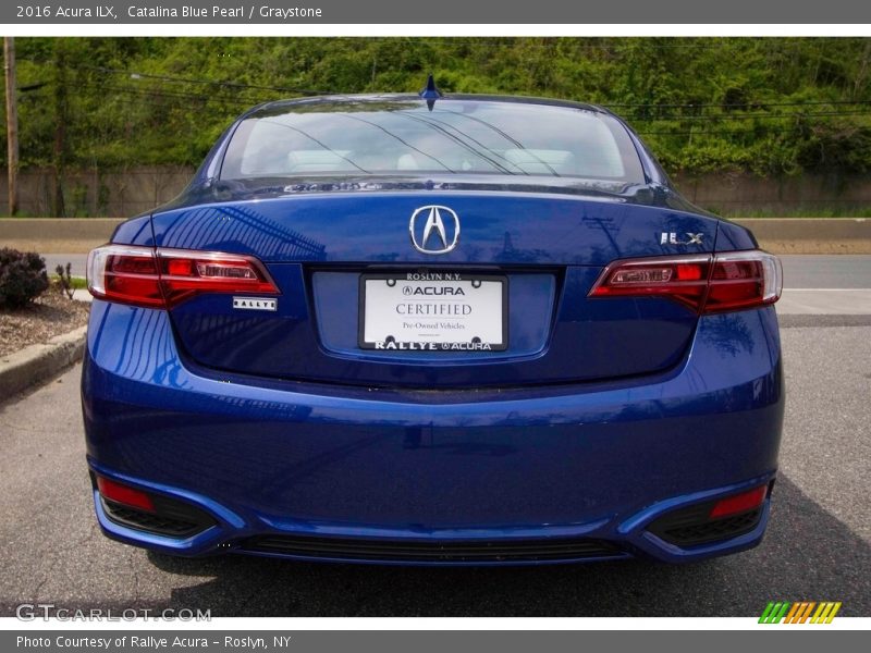 Catalina Blue Pearl / Graystone 2016 Acura ILX