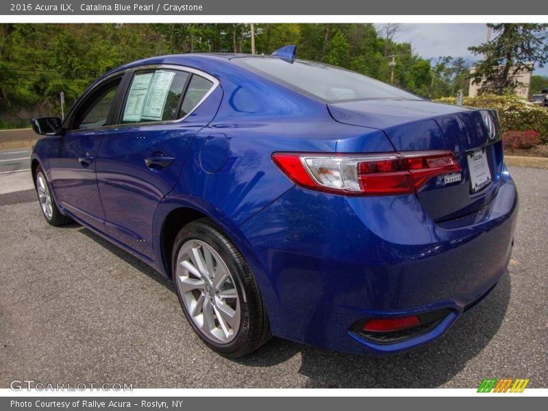 Catalina Blue Pearl / Graystone 2016 Acura ILX