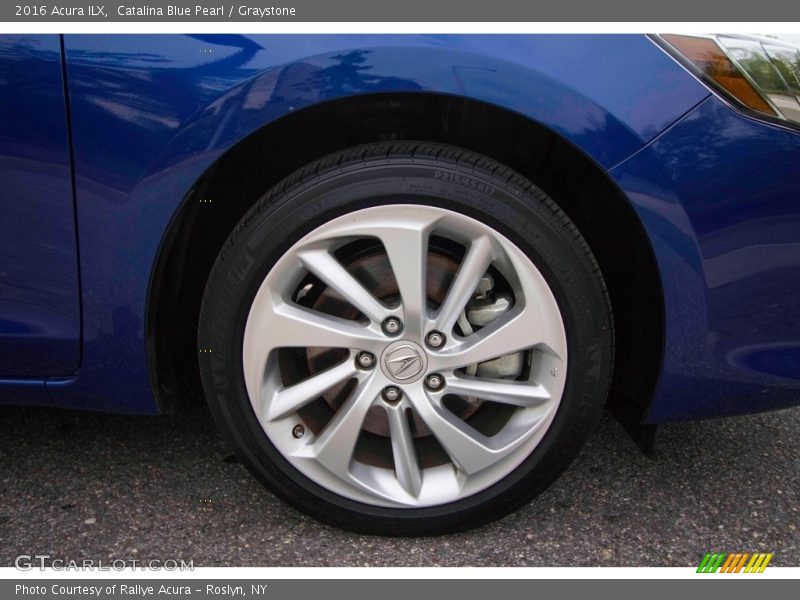 Catalina Blue Pearl / Graystone 2016 Acura ILX