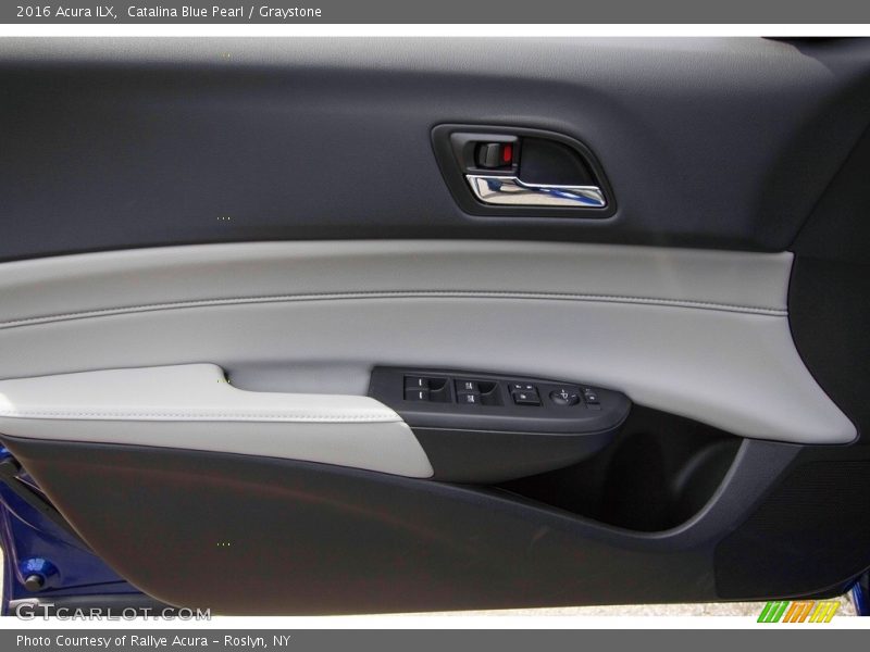 Catalina Blue Pearl / Graystone 2016 Acura ILX
