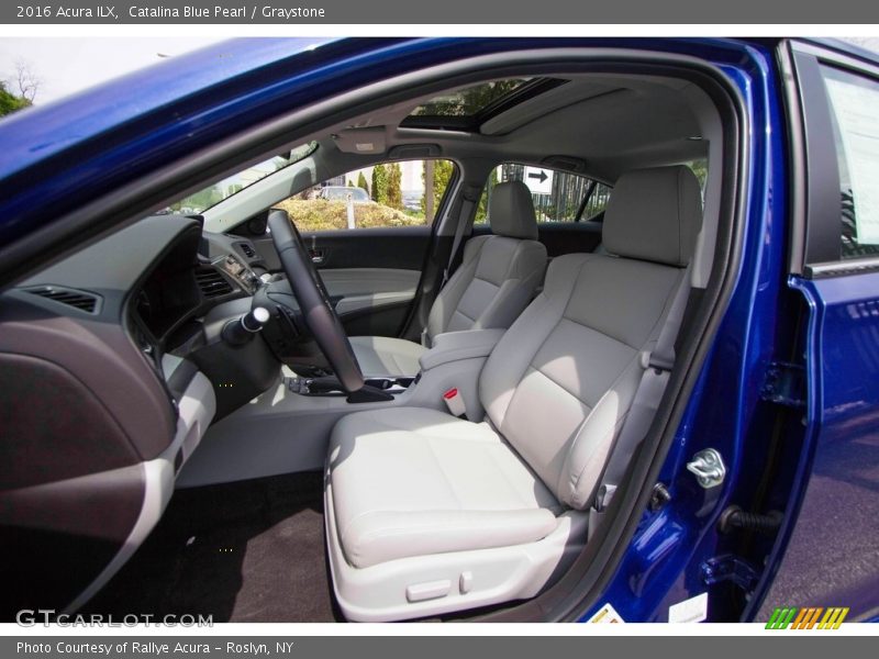 Catalina Blue Pearl / Graystone 2016 Acura ILX