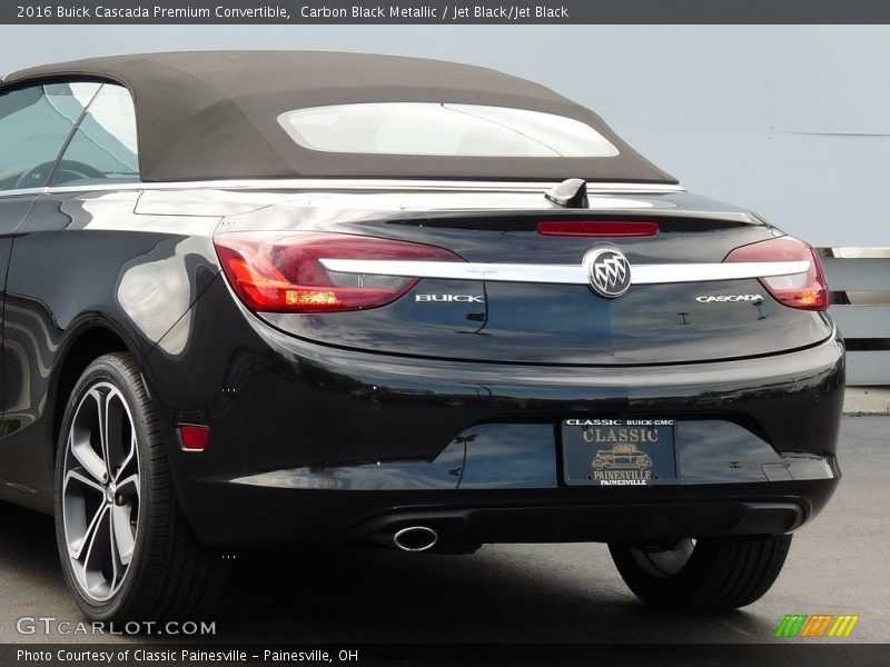 Carbon Black Metallic / Jet Black/Jet Black 2016 Buick Cascada Premium Convertible
