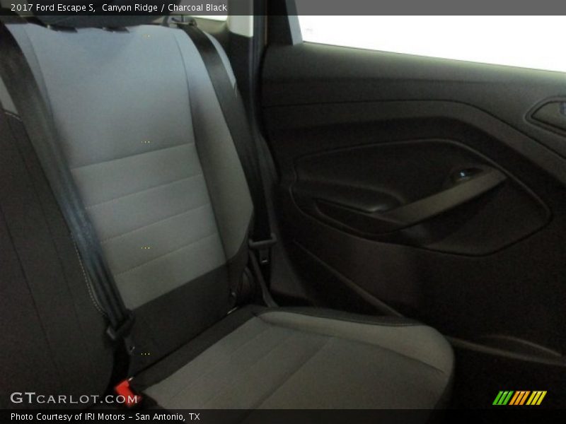 Canyon Ridge / Charcoal Black 2017 Ford Escape S