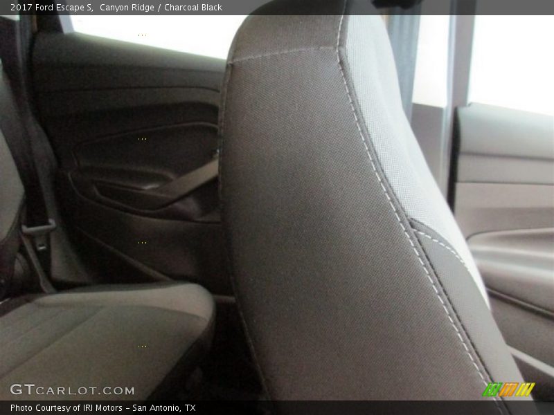 Canyon Ridge / Charcoal Black 2017 Ford Escape S