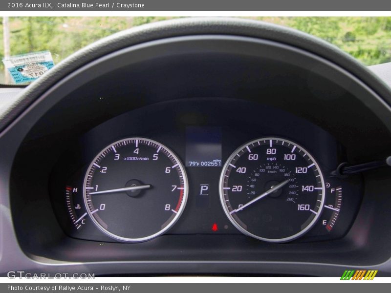 Catalina Blue Pearl / Graystone 2016 Acura ILX