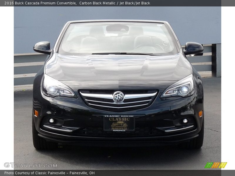 Carbon Black Metallic / Jet Black/Jet Black 2016 Buick Cascada Premium Convertible