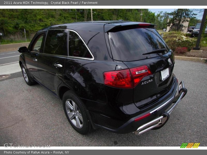 Crystal Black Pearl / Parchment 2011 Acura MDX Technology