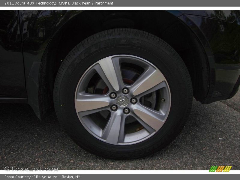 Crystal Black Pearl / Parchment 2011 Acura MDX Technology
