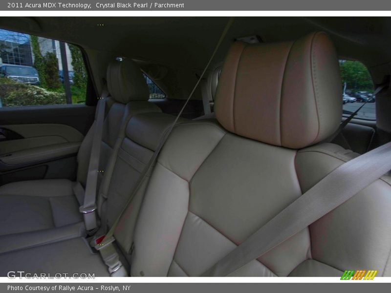 Crystal Black Pearl / Parchment 2011 Acura MDX Technology