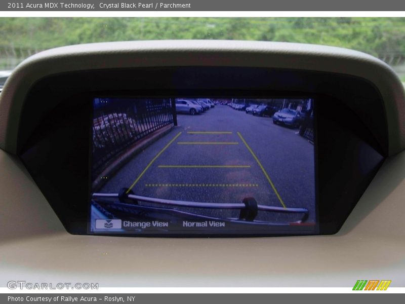 Crystal Black Pearl / Parchment 2011 Acura MDX Technology