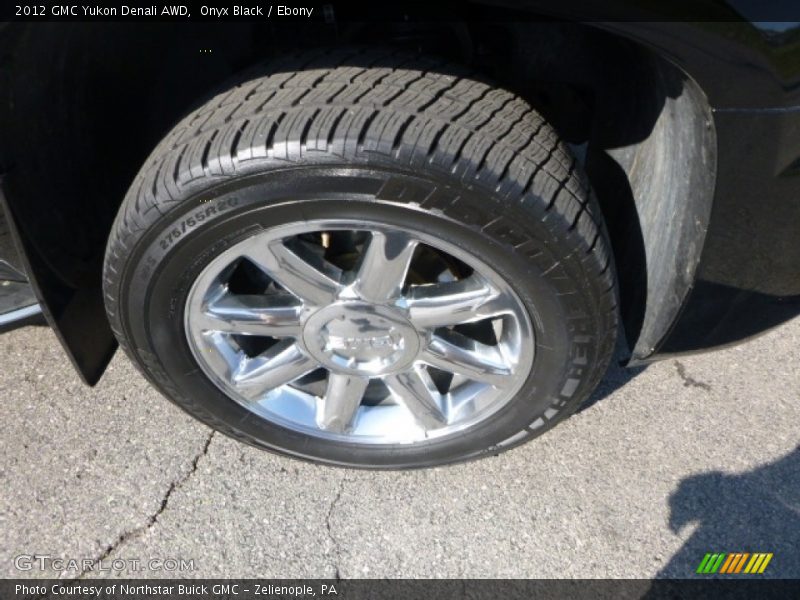 Onyx Black / Ebony 2012 GMC Yukon Denali AWD