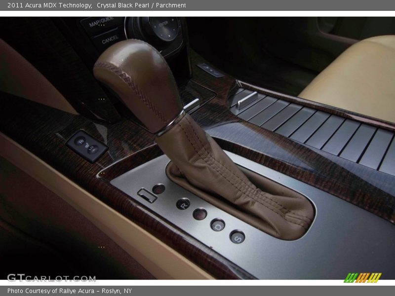 Crystal Black Pearl / Parchment 2011 Acura MDX Technology