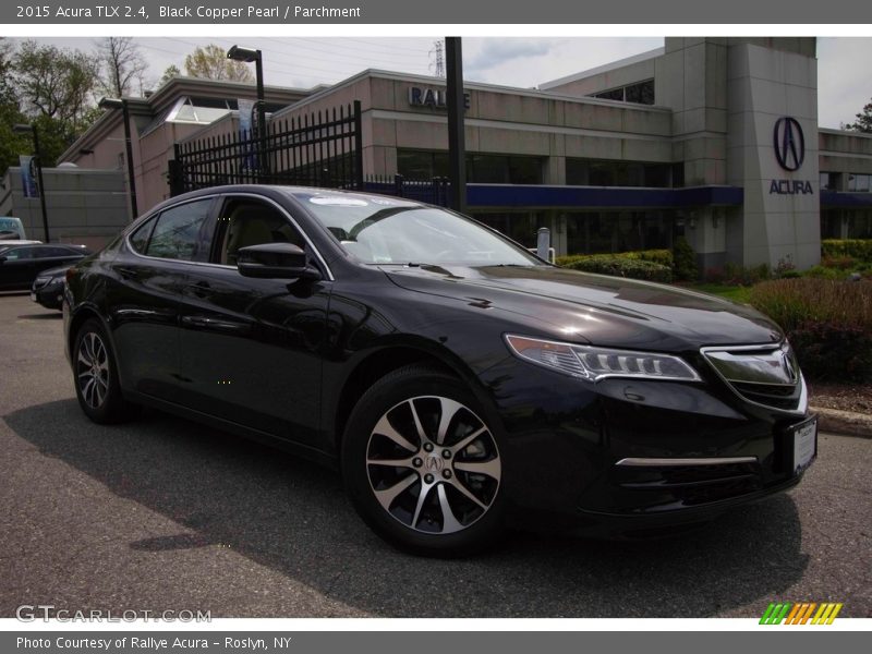 Black Copper Pearl / Parchment 2015 Acura TLX 2.4