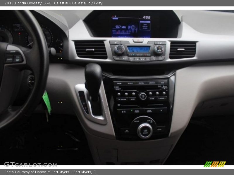 Celestial Blue Metallic / Gray 2013 Honda Odyssey EX-L