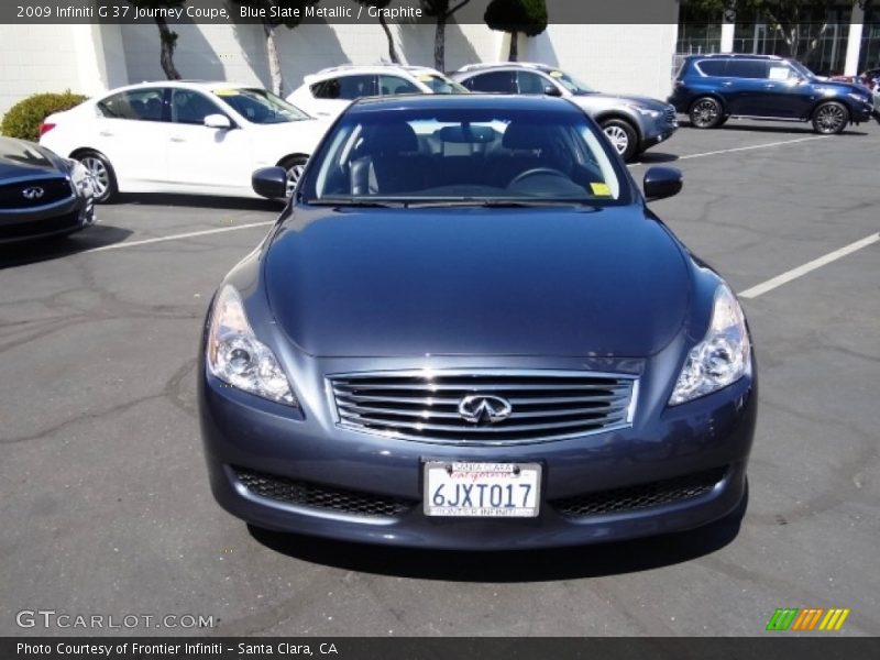 Blue Slate Metallic / Graphite 2009 Infiniti G 37 Journey Coupe