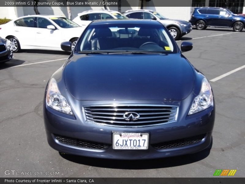 Blue Slate Metallic / Graphite 2009 Infiniti G 37 Journey Coupe