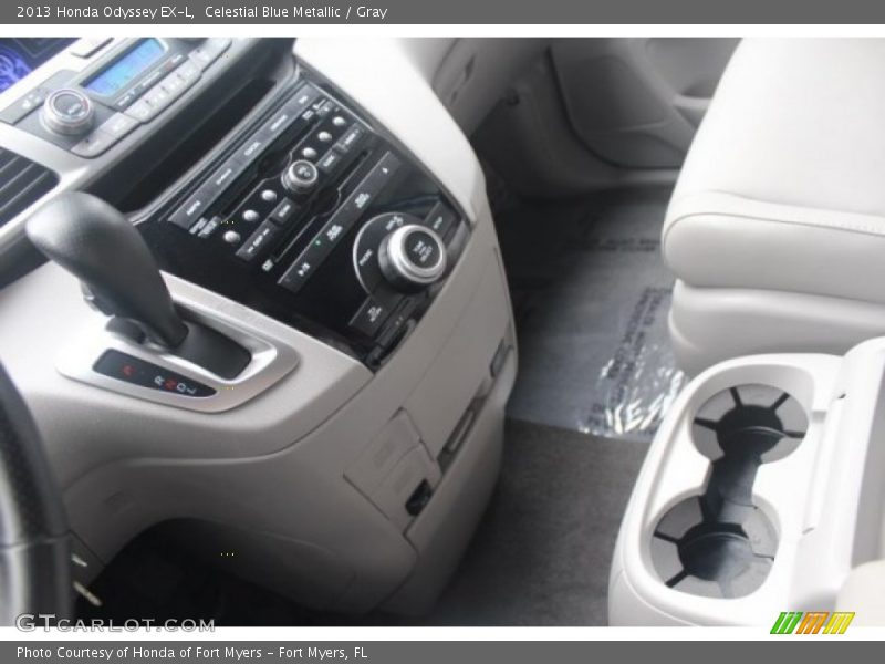 Celestial Blue Metallic / Gray 2013 Honda Odyssey EX-L