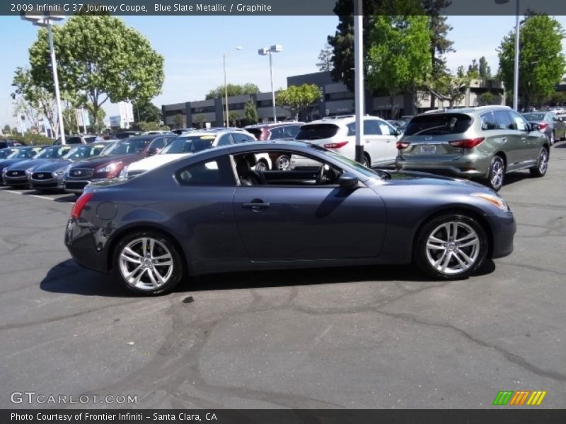 Blue Slate Metallic / Graphite 2009 Infiniti G 37 Journey Coupe