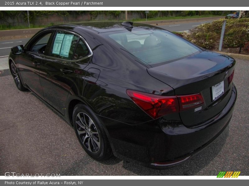 Black Copper Pearl / Parchment 2015 Acura TLX 2.4
