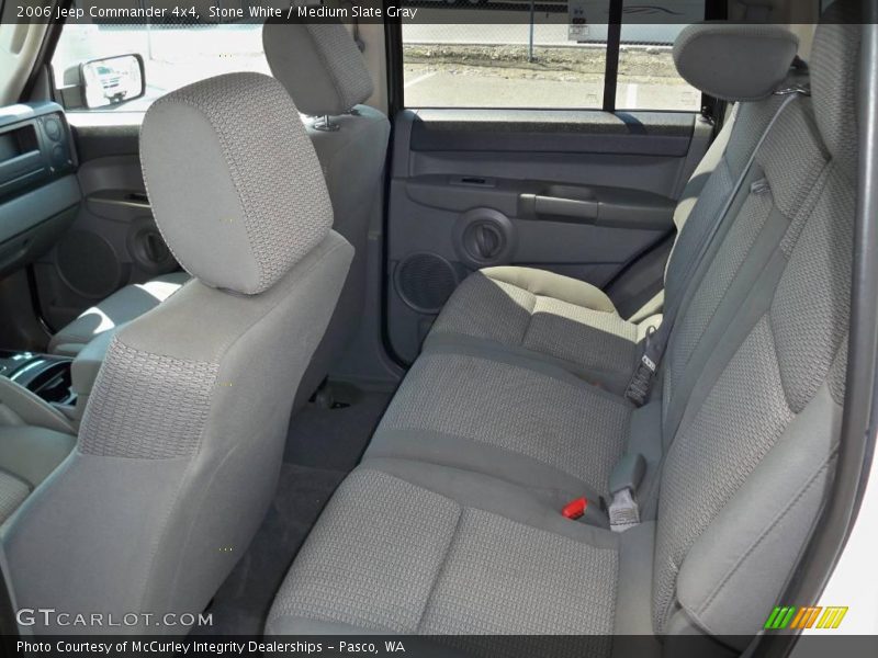Stone White / Medium Slate Gray 2006 Jeep Commander 4x4