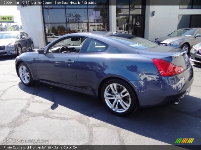 Blue Slate Metallic / Graphite 2009 Infiniti G 37 Journey Coupe