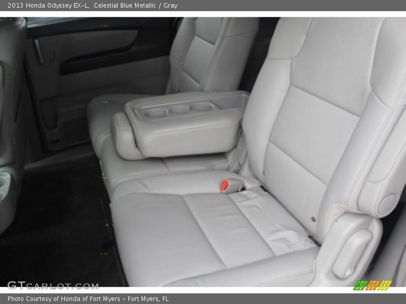 Celestial Blue Metallic / Gray 2013 Honda Odyssey EX-L